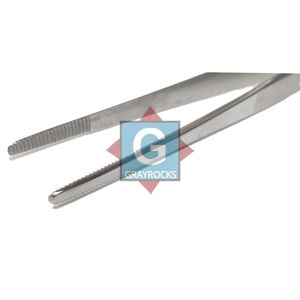 Pinces à pansements manuelles de haute qualité, dentelées, 16 cm, en acier inoxydable, pour usage hospitalier - Product Image 4