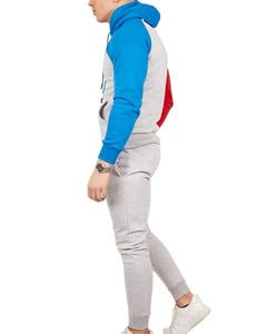 2025 FABRICANTE AL POR MAYOR CHÁNDAL DE MEJOR CALIDAD HOMBRE TOP VENTA ALGODÓN/POLIÉSTER JERSEY HOMBRE SUDADERA CONJUNTO CON LOGOTIPO PERSONALIZADO - Product Image 5