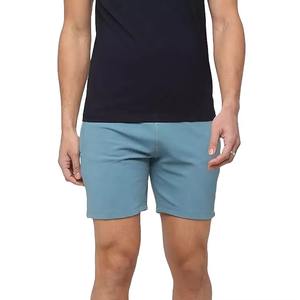 Shorts décontractés pour hommes respirants, style streetwear, 100% coton, motif uni, couleurs personnalisées et impression de logo, service OEM - Product Image 2