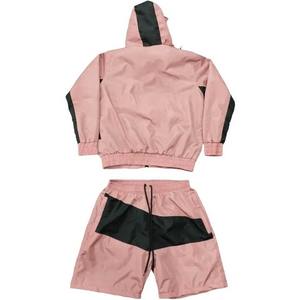 Conjuntos cortavientos personalizados para hombre, conjuntos cortavientos de la mejor calidad para hombre, conjuntos de pantalones cortos cortavientos de algodón y poliéster a la venta al por mayor - Product Image 4