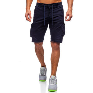 Shorts de course pour hommes avec tissu respirant à séchage rapide et options de logo personnalisé, parfaits pour les séances d'entraînement en salle de sport, les sports et les tenues d'équipe - Product Image 1