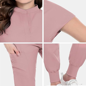 Pakistan 2025 haut et pantalon imprimés de haute qualité unisexe hôpital médical gommages uniformes d'allaitement - Product Image 5