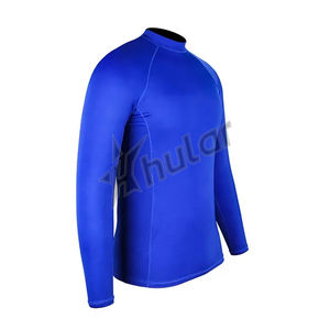 Conception personnalisée pour les sports de protection solaire UV pour hommes UPF 50 + Skins Rash Guard manches longues - Product Image 3