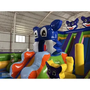 ปราสาทลมเป่าธีมแมวสีฟ้า บาลาพาร์ค - Product Image 3
