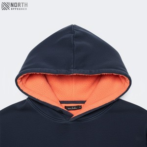 2025 nouveauté hommes soleil-fondu numérique imprimé respirant polaire à manches longues couleur unie décontracté hiver à capuche - Product Image 5