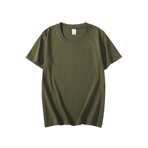 Conception personnalisée vierge pour hommes 300 g/m² T-shirt épais et surdimensionné Impression T-shirt personnalisé T-shirt en coton épais - Product Image 2