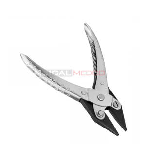 Alicates de Alta Calidad con Mordazas de Acción Paralela en Zig Zag, de Titanio y Zirconio, con Mordazas Suaves con Resorte, Herramienta para Dar Forma a Alambres, Agarre Fuerte - Product Image 2