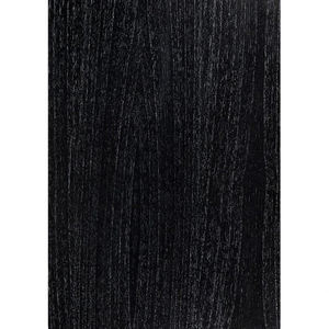 Table à manger ronde moderne en bois massif de style étoile cannelée, finition noire, taille personnalisée, pour la maison, la cuisine, le restaurant - Product Image 6