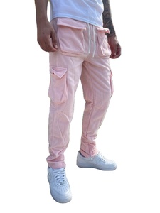 Pantalon de Sport empilé pour homme, sur mesure, pantalon de survêtement avec poche, pantalon de Fitness Cargo - Product Image 3