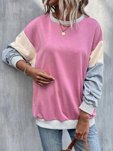 Wholesale Women Blank Gym <b>Sweatshirt</b> <b>Long</b> Sleeves Tracksuit Top Custom Logo Design <b>Ladies</b> Athletic & Casual <b>Sweatshirts</b> - Product Image 2