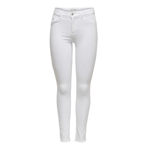 Pantalones vaqueros OEM para mujer, ropa de mujer, pantalones vaqueros de pierna ancha, lo último en pantalones vaqueros informales de cintura media personalizados, pantalones vaqueros de color blanco personalizados - Product Image 1