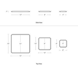 Bandeja y Plato Decorativo de Acero con Recubrimiento en Polvo de Nuevo Diseño - Product Image 3