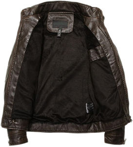 Chaqueta de Cuero Ligera y Elegante para Hombre, Precio Económico, Nueva, en Oferta, Chaqueta de Cuero Cómoda de Buena Calidad para Hombre - Product Image 3