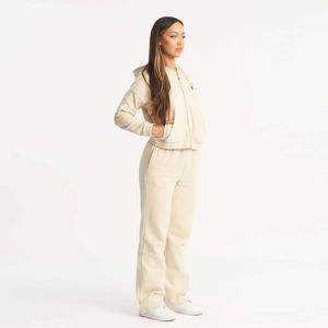 Haute qualité femmes élégant à manches longues sweats vente chaude hiver chaud surdimensionné capuche avant Logo en gros femmes sweats à capuche - Product Image 3