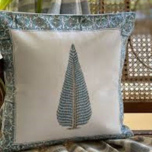 Indian Designs Handmade Cotton Pillow Cases Wholesale Custom Printed <b>Cushion</b> Cover <b>50x50</b> Size Organic Cotton <b>Cushion</b> Pillow Case - Product Image 1