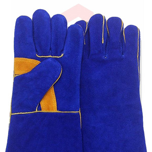 ถุงมือป้องกันงานหนัง EN12477 2025 ถุงมือเชื่อมทนความร้อน ป้องกันไฟฟ้าสถิต ทนต่อการฉีกขาด ระบายอากาศได้ดี เรียบลื่น - Product Image 1