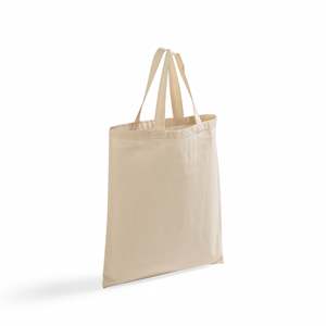 Easy-Grab Cotton Tote Durable Eco-Friendly Daily Carry <b>Bag</b> <b>Long</b> Handle Heat Transfer 'Letter' Design for Advertising Gifts - Product Image 2