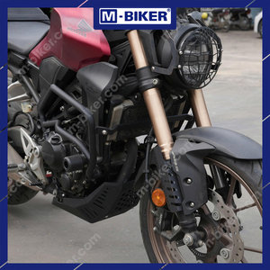 Accessoires de guidon de moto modèle CB300R, protections contre les chocs en acier inoxydable, revêtement électrostatique en poudre, design cyberpunk - Product Image 2
