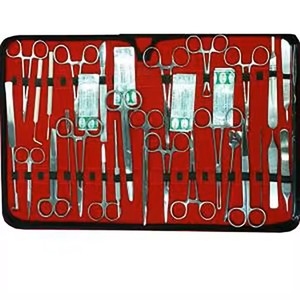 Kit de instrumentos quirúrgicos veterinarios profesionales de 29 piezas, herramientas manuales de acero inoxidable, base para procedimientos con animales - Product Image 4