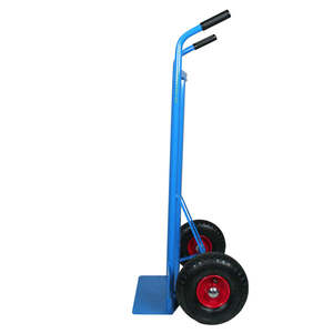 New Curved Shoulder Sack <b>Holder</b> with Pneumatic Wheels for Farm Industries - Product Image 2