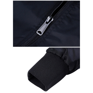 Chaqueta Bomber de Nailon de Alta Calidad para Hombre, Bordada, Acolchada, Premium, Estilo Urbano, Moderna, Chaqueta de Moda - Product Image 4