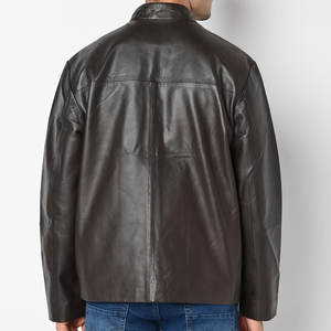 Nueva Chaqueta de Cuero para Hombre, Modelo de Moda, Fabricada en Pakistán, Precio al por Mayor - Product Image 2