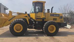 Chargeur frontal Komatsu Wa380-3 pour l'exploitation des carrières utilisé avec les composants du noyau du pare-soleil du moteur Weichai Pompe et moteur - Product Image 4