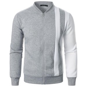 Men's Fashion Varsity <b>Jacket</b> Causal Slim Fit Cotton Letterman <b>Baseball</b> <b>Bomber</b> <b>Jackets</b> - Product Image 3
