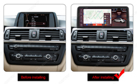 Mekede Qualcomm Snapdragon 680 Auto Radio pour BMW 3 4 Series F30 NBT EVO 10.25INCH BT DSP Wireless Car-play 8Gb 256Gb IPS Screen