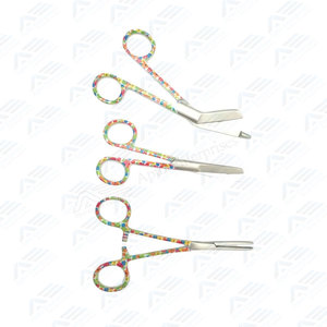 Premium Acier Inoxydable Titane Couleur Lister Bandage Couleur Imprimé Infirmière Ciseaux Multi Couleur Ciseaux Medic Instrument - Product Image 3