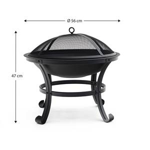 Foyer extérieur multifonctionnel chauffage barbecue grill / FOGO FIREPIT - Product Image 4