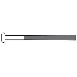 Pinzas bipolares rectas, 220 mm (8 34), longitud de trabajo de 125 mm (5), en forma de bayoneta, aisladas, 0,50mm de ancho, no estériles - Product Image 6