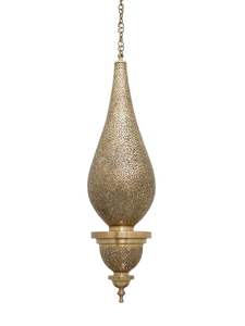 Diseño atractivo Acabado dorado hogar Hotel restaurantes y decoración de deshierbe lámpara colgante linterna colgante - Product Image 6