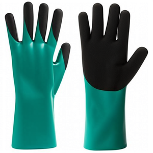 Guantes Resistentes a Químicos, Talla 10, Verde/Negro, EN 407/EN 388/EN 374, Paquete de 12 - Product Image 2