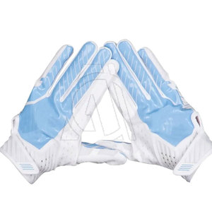 <b>Super</b> Soft Comfortable Leather Goalkeeper Football Gloves Non-Slip Hook & Loop Closure Finger Protection High Quality - Product Image 6