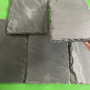 Le toit/mur naturels gris foncé d'<span class=keywords><strong>ardoise</strong></span> couvre de tuiles la pierre traditionnelle stable à hautes températures pour des villas pierre décorative pour des villas - Product Image 5