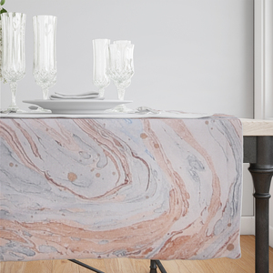 Vintage 100% Cotton Handmade Block Printed <b>Tablecloth</b> Elegant Table Linen Cover - Product Image 1