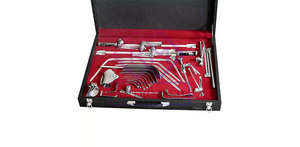 Kit de Fórceps Ortopédicos Completos Premium, Juego de Retractores Thompson, Manual, Acero Inoxidable, Cirugía General Abdominal, Herramientas Quirúrgicas - Product Image 3