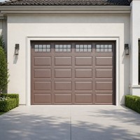Accessoire de fixation pour cadre ABS, insert de fenêtre double givrée, pour porte de garage sectionnelle industrielle et commerciale