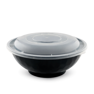 50 oz Noodle <b>Bowl</b> <b>With</b> <b>Lid</b> (150sets/300pics) Meal Prep <b>Bowl</b> To-Go <b>Microwavable</b> for Meal Prep, Catering, Takeout & Food Trucks - Product Image 3