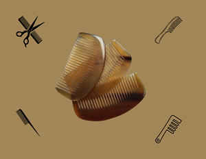 หวีไม้หวีซี่กว้างสำหรับผมหยิกหวีแต่งผมแบบพกพา - Product Image 5