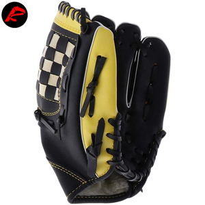10 quantité minimale de commande de luxe vache fendu personnalisé en gros jeunesse en cuir receveur gants de baseball fabricant - Product Image 3
