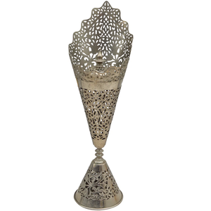 Brûleur d'encens Bakhoor traditionnel du Moyen-Orient, encensoir religieux arabe, métal écologique, 100% naturel - Product Image 2