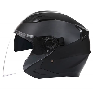 高品質カスタムABS製オートバイスポーツレーシングヘルメット、DOT規格適合オープンフェイスヘルメット、大人用バイク乗車用ヘルメット - Product Image 1