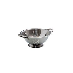 Extra large stainless steel metal colander with handles for draining <b>pasta</b> noodles vegetables fruits salads - Product Image 3