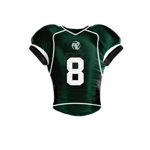 Maillot de football américain respirant grande taille à manches courtes, haute qualité 100 % polyester, personnalisable, faible MOQ, vente chaude - Product Image 5