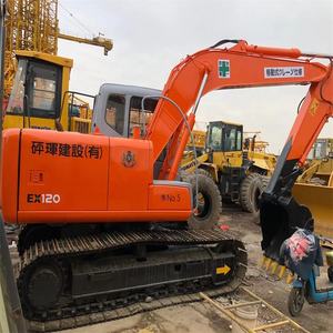 Produit chaud 12 tonnes utilisé japon hitachi ex120 pelle rétrocaveuse bon prix à vendre EX100D ZX70 ZX35U pas cher à vendre - Product Image 2
