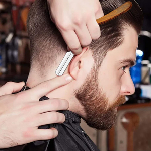 Rasoir à lame unique pour hommes Rasoirs pour hommes Rasoirs à manche en bois Rasoirs à gorge coupée avec logo personnalisé Magnifique - Product Image 2
