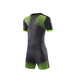 Camiseta de fútbol personalizada para adultos, uniforme con logotipo personalizado, números, estampado de transferencia de calor, ligero, transpirable, secado rápido, manga corta - Product Image 6