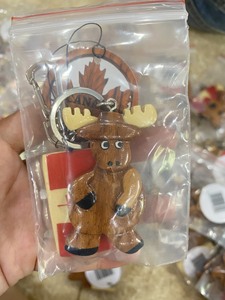 พวงกุญแจไม้สำหรับแขวนกุญแจมอเตอร์และประตูพวงกุญแจไม้สำหรับเป็นของขวัญของที่ระลึกสลักโลโก้แบบกำหนดเอง - Product Image 4